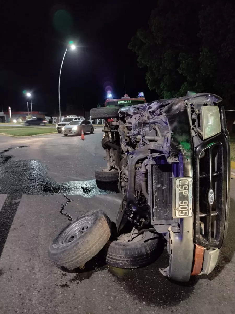 Accidente en Embalse