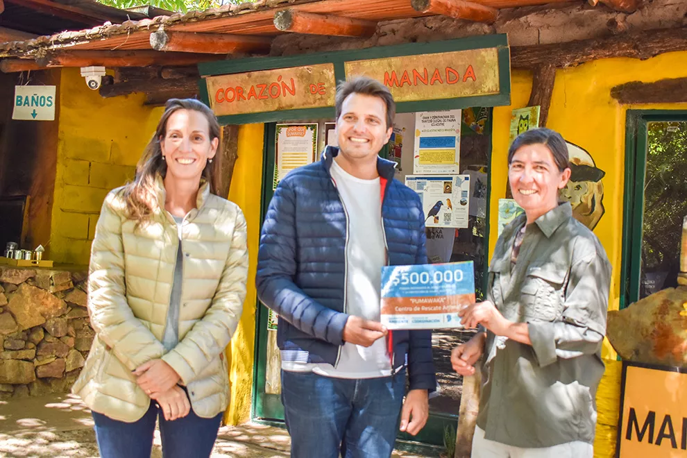 Pumakawa recibió aportes para el cuidado de la fauna autóctona de la reserva