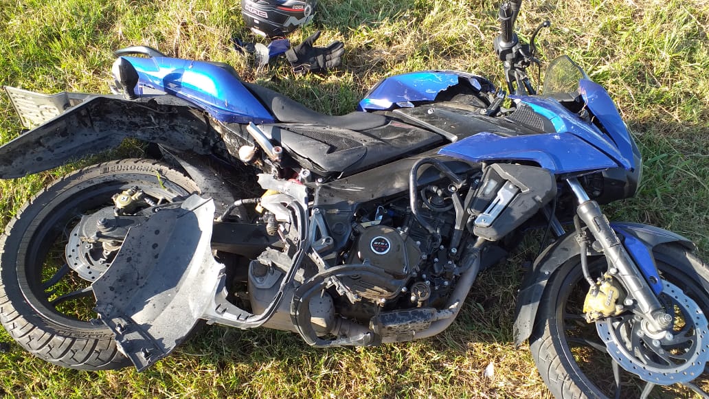CHOQUE MOTO CON AUTO QUEBRACHO 03