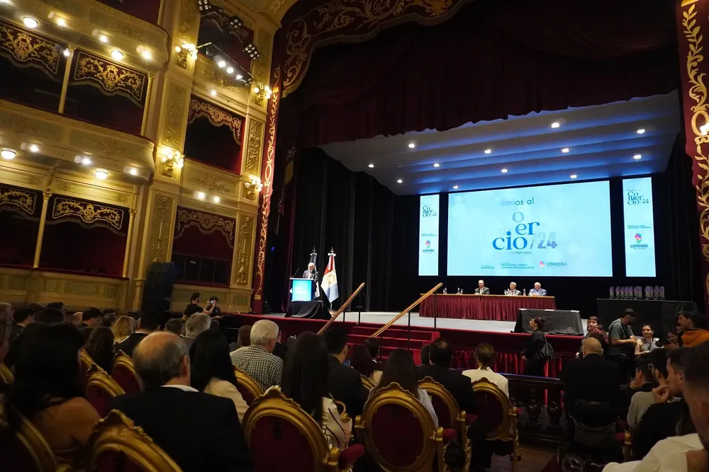 Inicio de la premiación en el Teatro del Libertador General San Martín en Ciudad de Córdoba