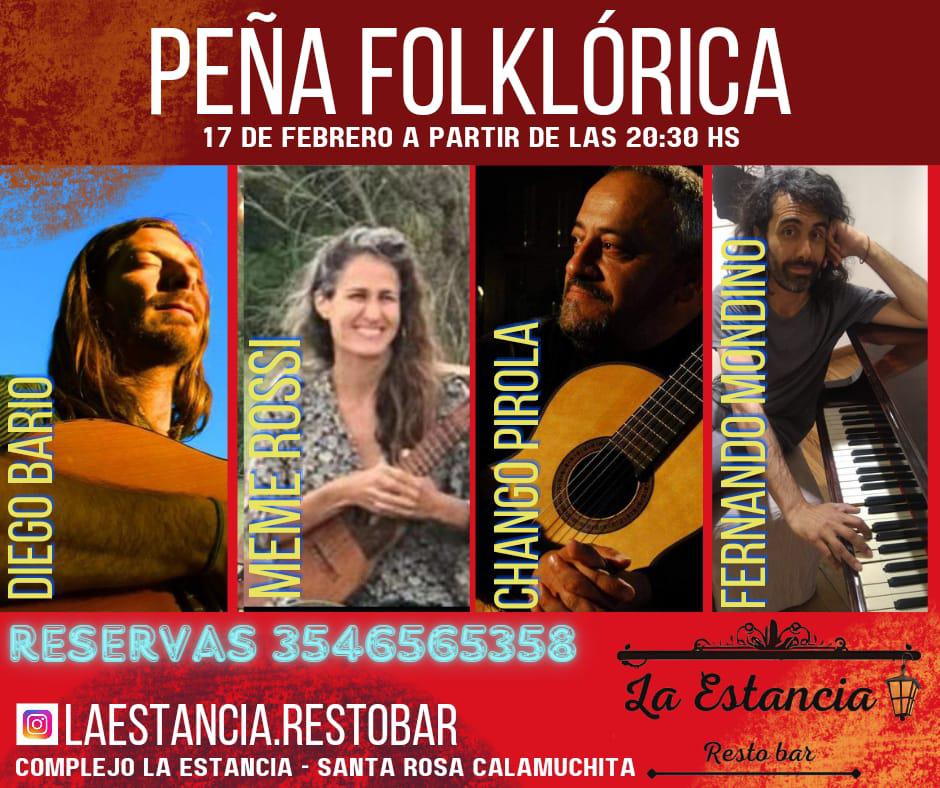 Peña folclórica Santa Rosa de Calamuchita  Peña folclórica Santa Rosa de Calamuchita