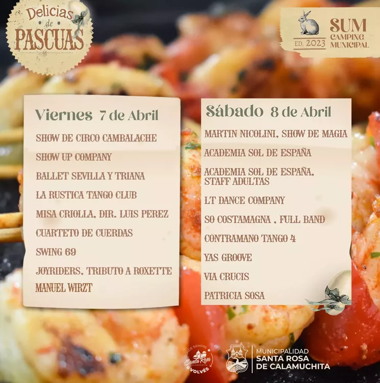 Semana Santa en Santa Rosa de Calamuchita - Abril 2023