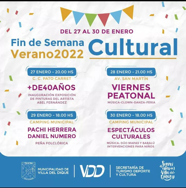 Diseño: Municipalidad Villa del Dique 