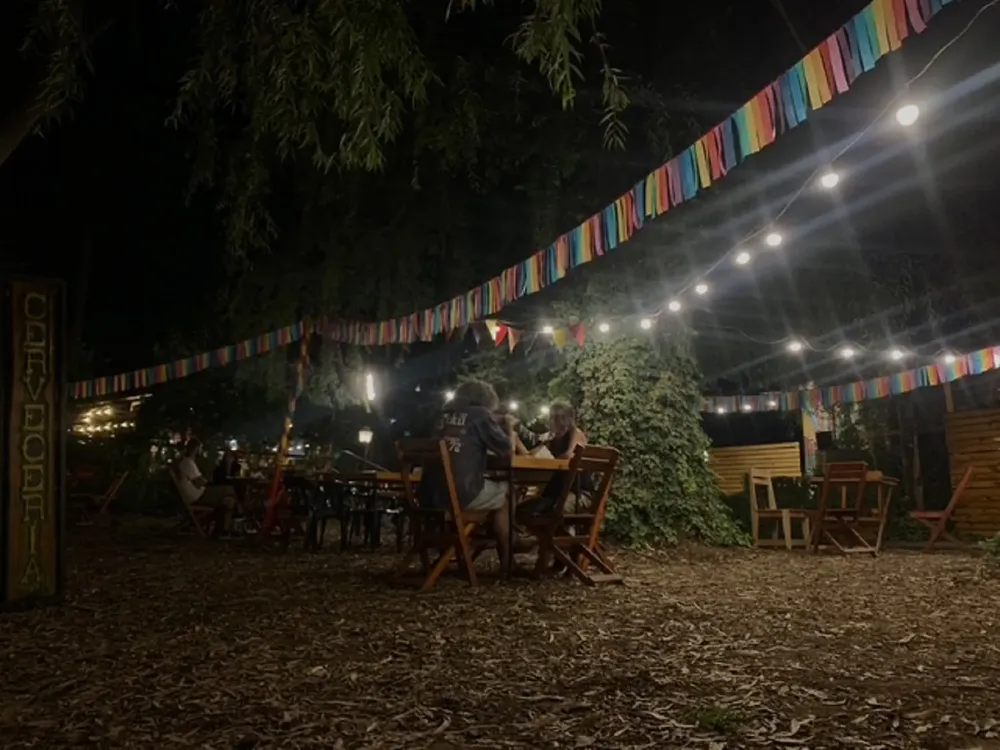 el durazno bajo las estrellas