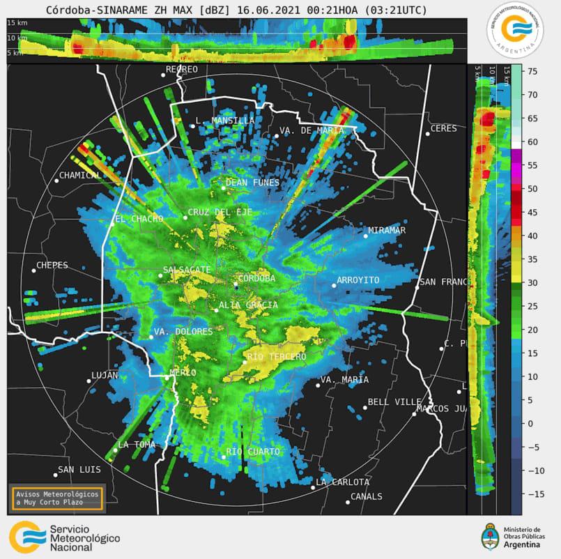 FRENTE POLAR EN CORDOBA