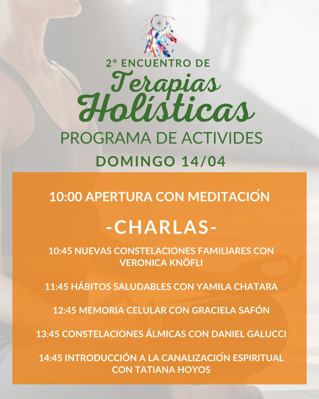 Domingo 2 encuentro de terapias holisticas santa rosa