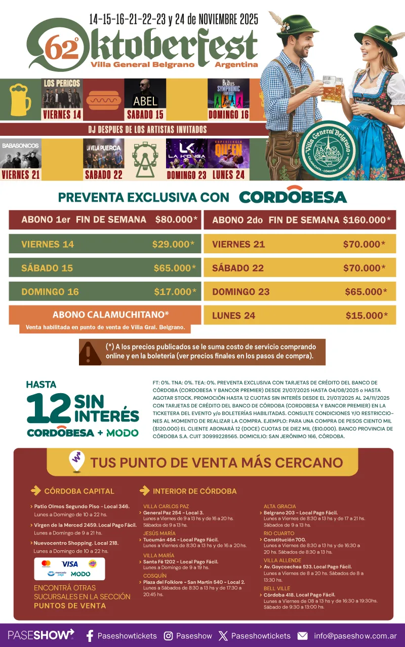 oktoberfest entradas 2025 oktoberfest entradas 2025