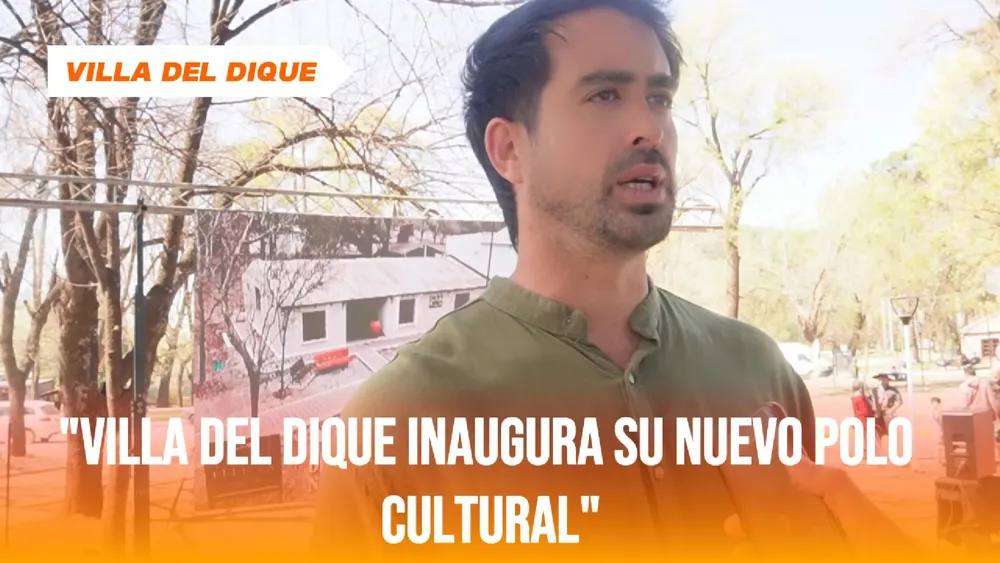 VILLA DEL DIQUE INAURUGA SU POLO CULTURAL -Cover
