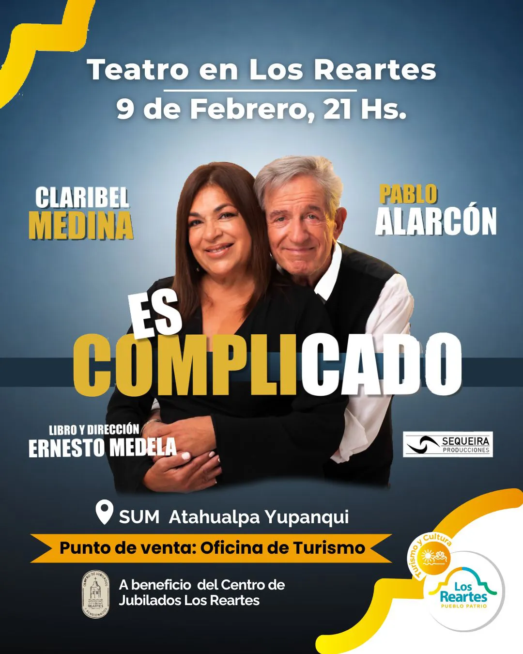 Es complicado en los reartes