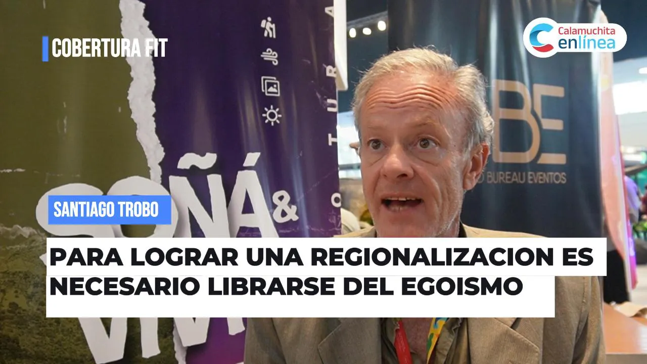 Santiago Trobo, Secretario de Turismo de Villa de Merlo, San Luis