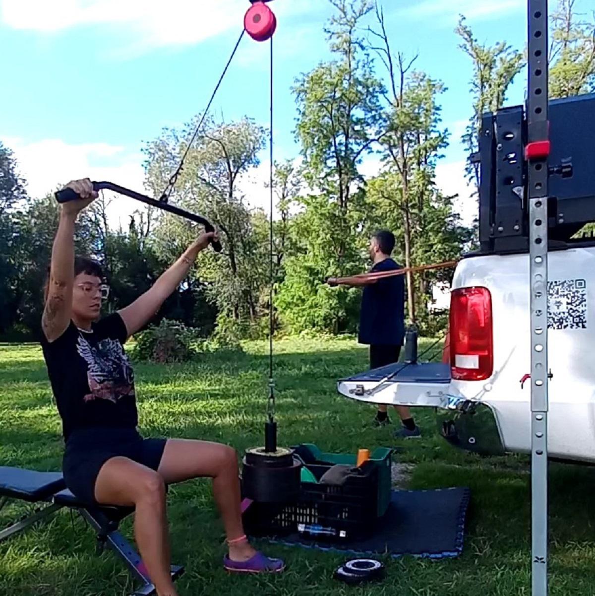 Airfit en Calamuchita Villa General Belgrano: el emprendimiento de gimnasio móvil que propone hacer ejercicio al aire libre en contacto con la naturaleza