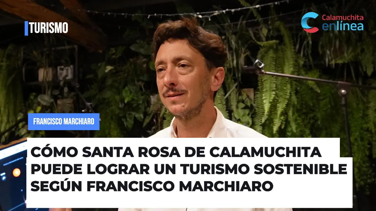 "Pancho" Marchiaro en Santa Rosa de Calamuchita 