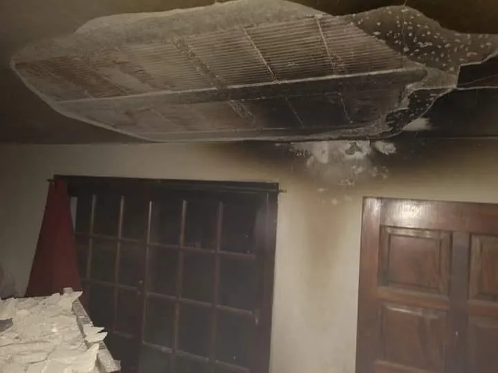 Incendio en Villa General Belgrano