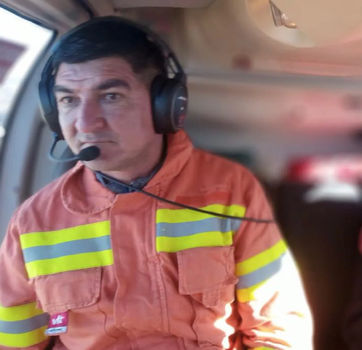fabián vargas jefe de regional 7 bomberos voluntarios
