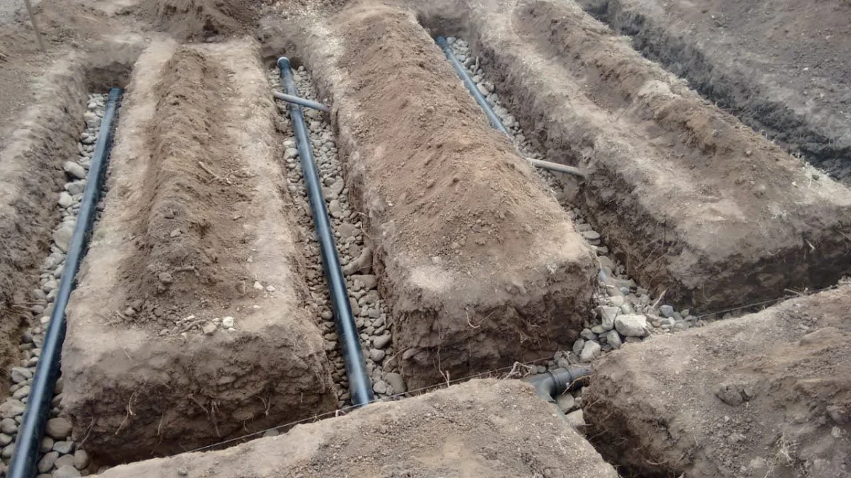 lecho de irrigación Conmark