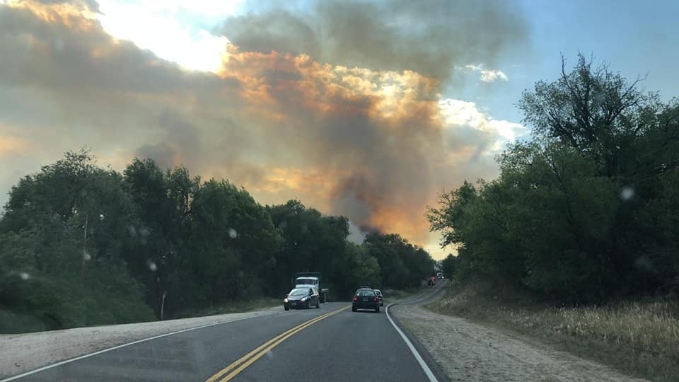 Incendio PUENTE LAS VACAS