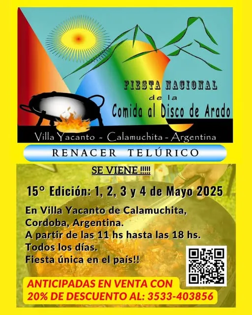 fiesta de la comida al disco de arado