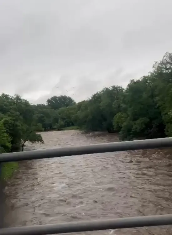 Creciente rio santa rosa