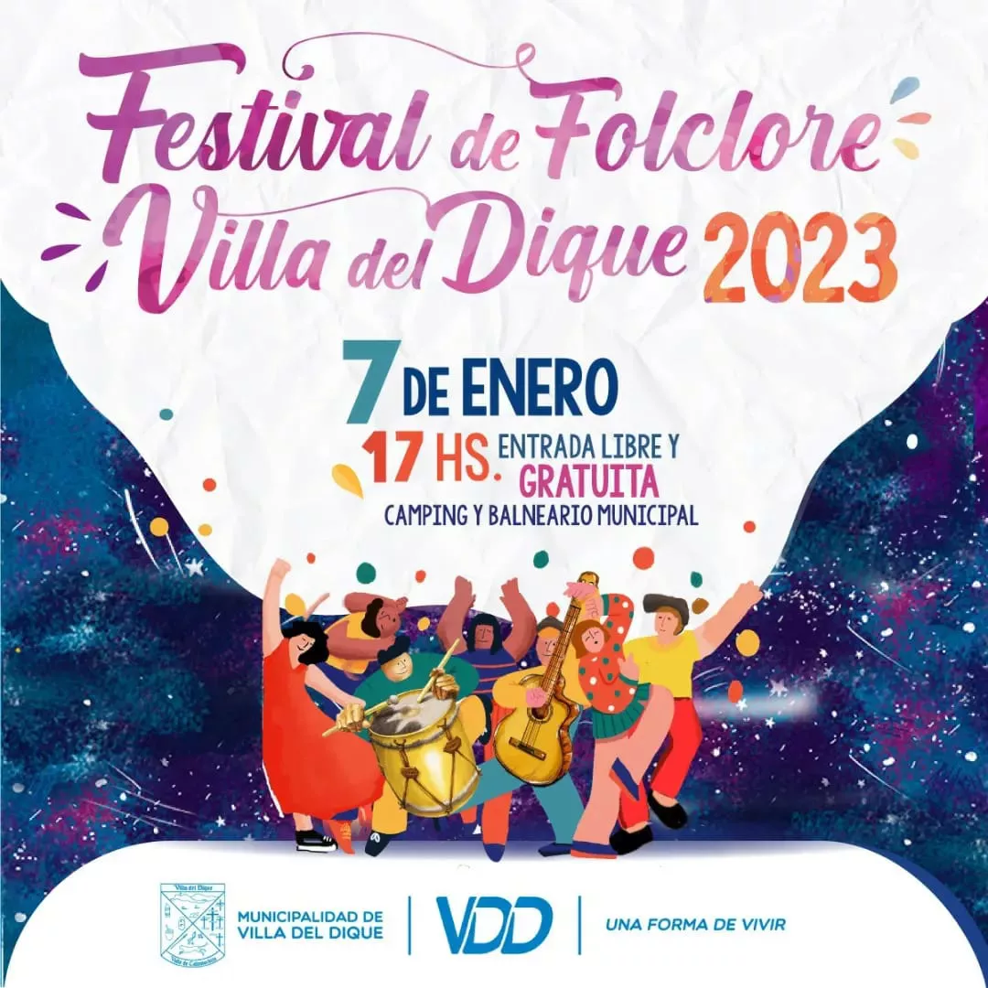 Villa del Dique presentó la grilla y sus propuestas para el Festival de Folclore 2023