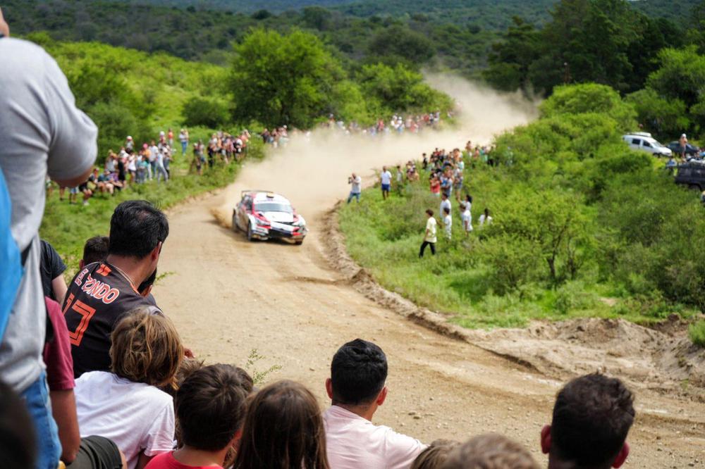 El Rally en Santa Rosa de Calamuchita se viviò como un mundial. Foto: Prensa Turismo Santa Rosa