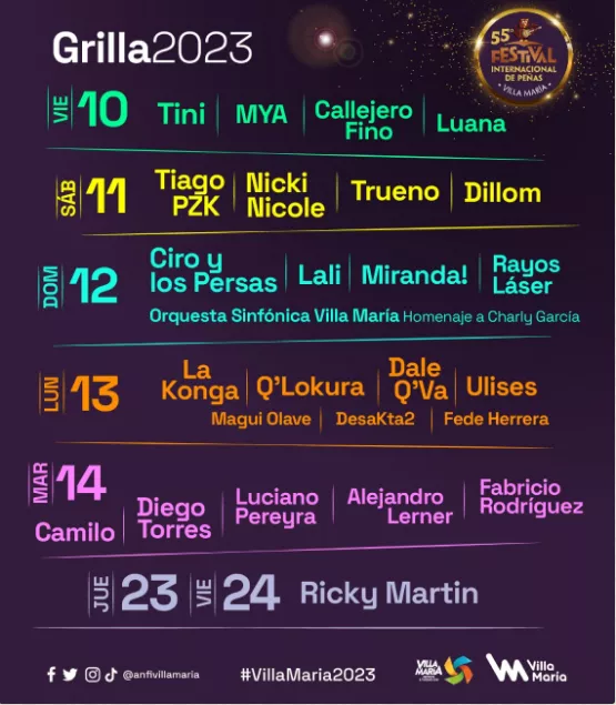 Festival de Peñas Villa Maria
