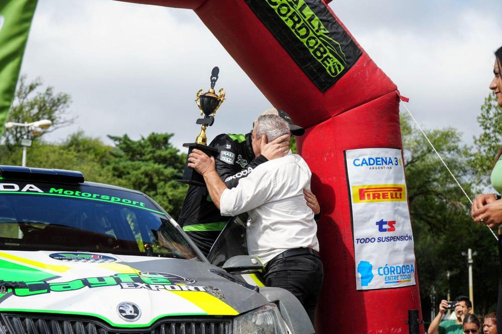 El Rally en Santa Rosa de Calamuchita se viviò como un mundial. Foto: Prensa Turismo Santa Rosa 