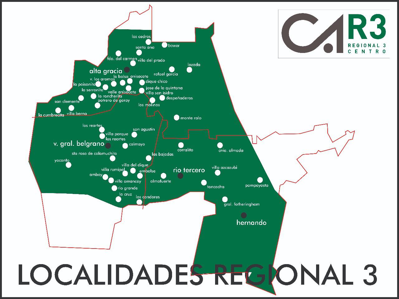 REGIONAL 3 COL ARQ