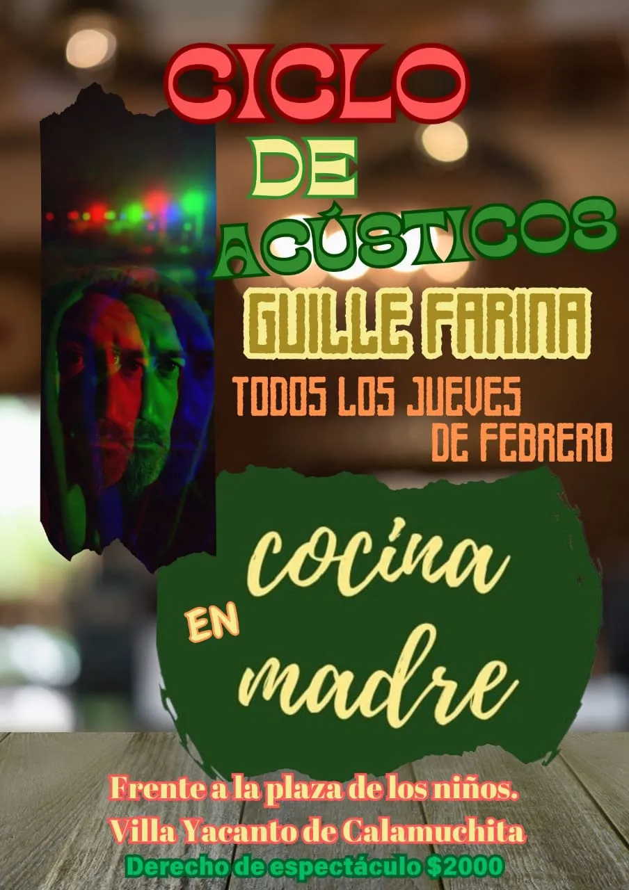 guille fariña en cocina madre