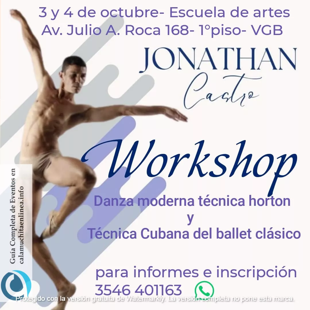 3 y 4 WorkShop Danza VGB