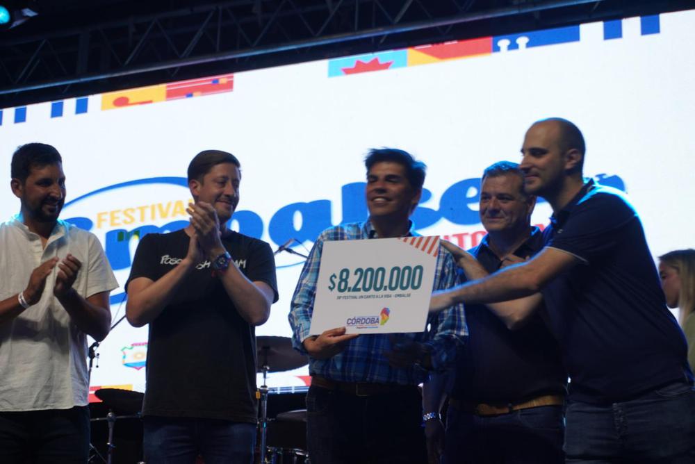 Embalse recibió un aporte económico de 8 millones de la Agencia Córdoba Turismo