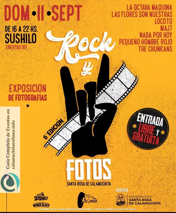 11 Festival rock Sushilo