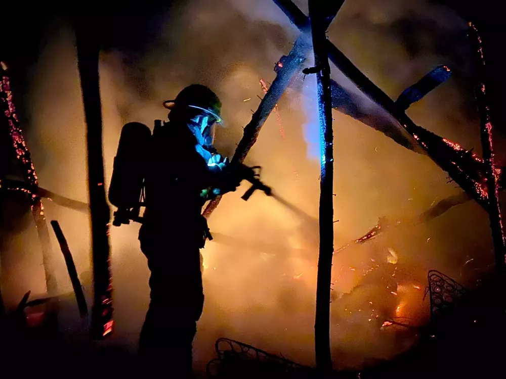 INCENDIO CASILLA QUINTO LOTEO