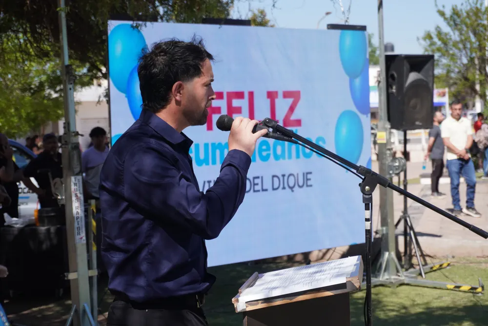 EMiliano Torres, intendente de Villa del Dique - Foto: Calamuchitaenlinea
