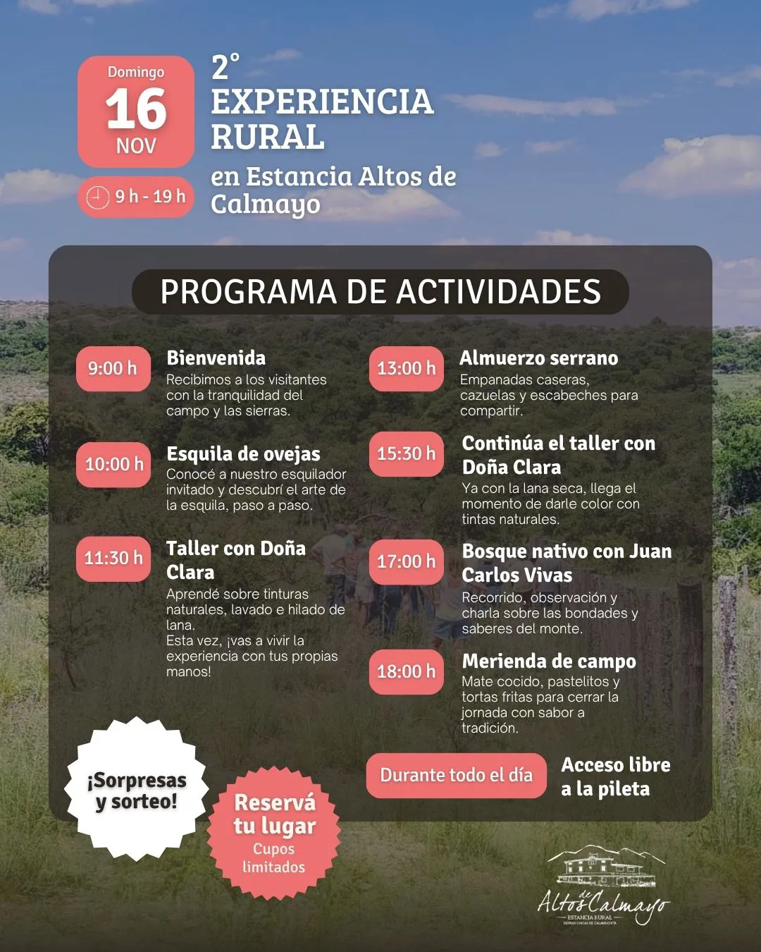 programa experiencia rural 2025