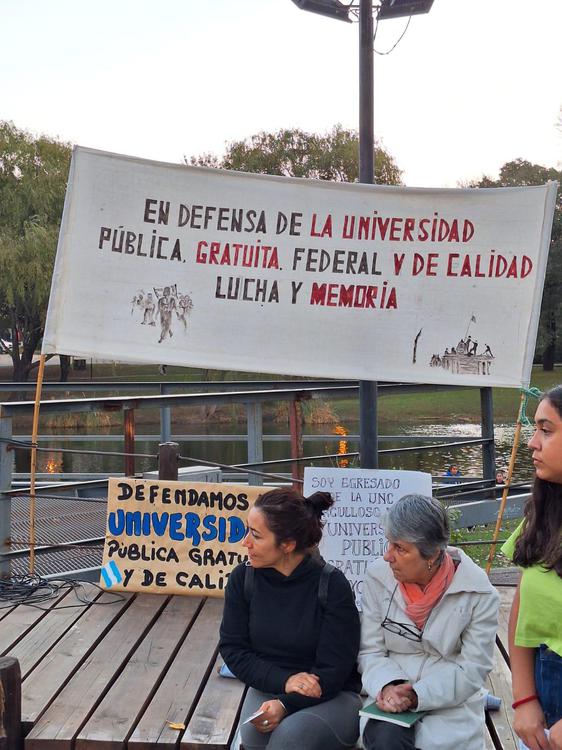 Marcha en santa rosa