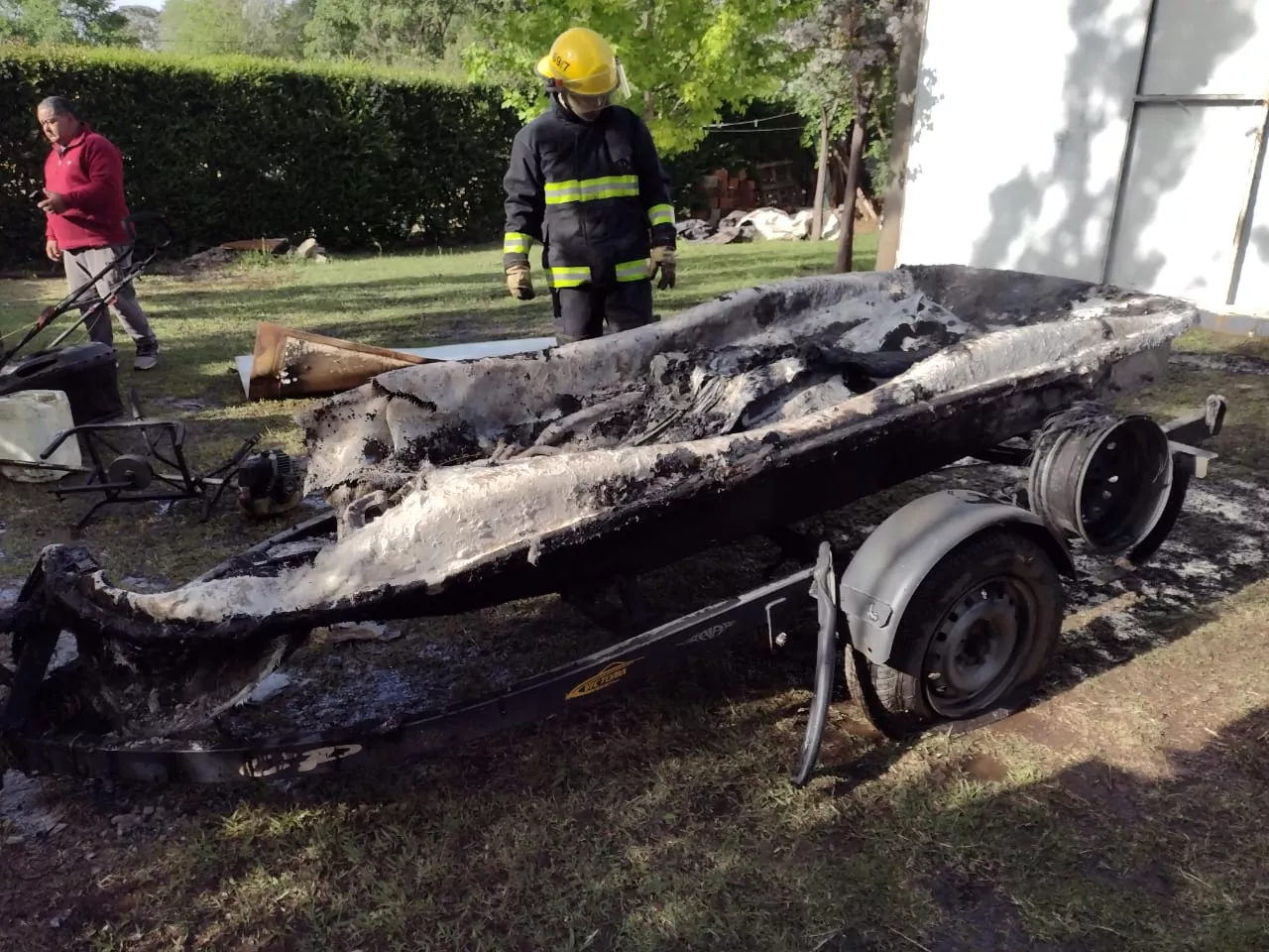 INCENDIO VILLA DEL DIQUE