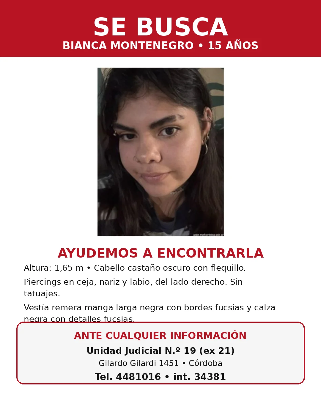 Bianca Montenegro SOLICITUD DE PARADERO01