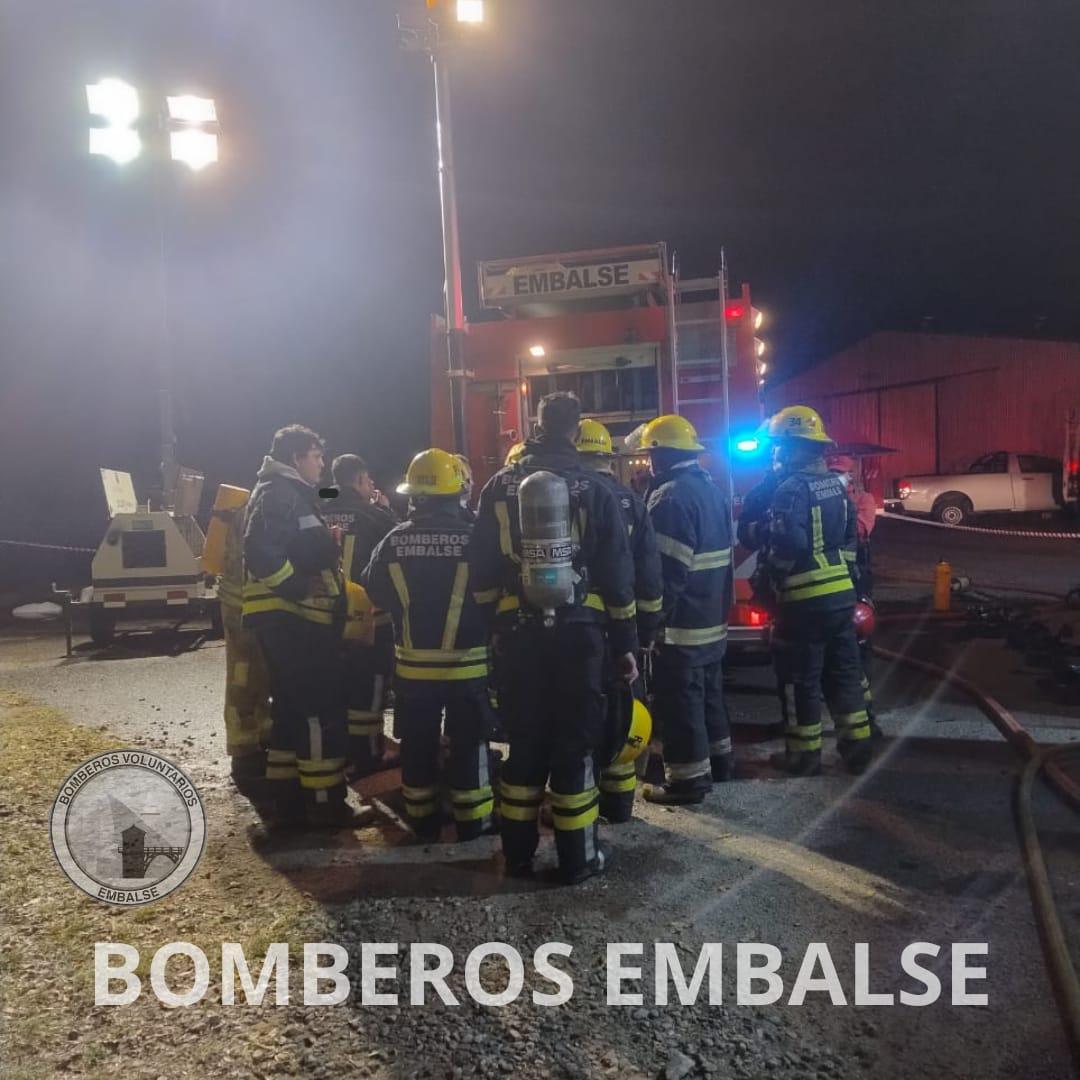 Incendio en Central Nuclear 03