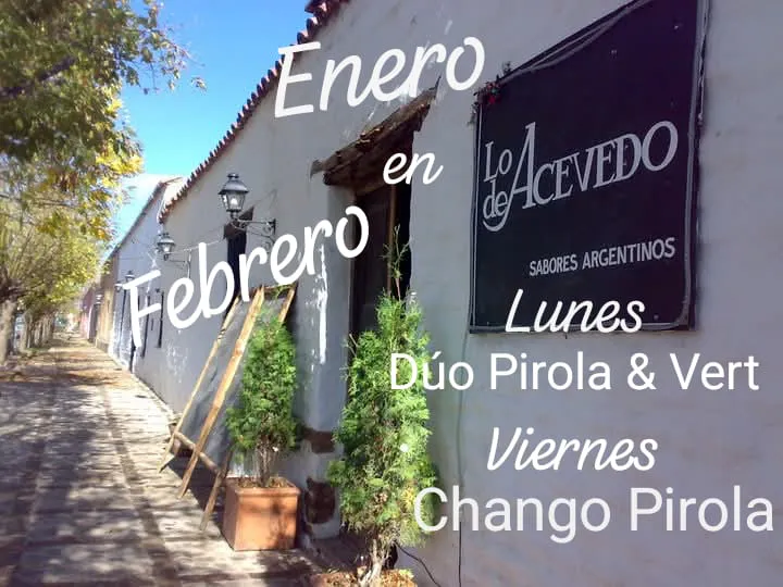 lunes y viernes Los Reartes Lo de Acevedo Resto