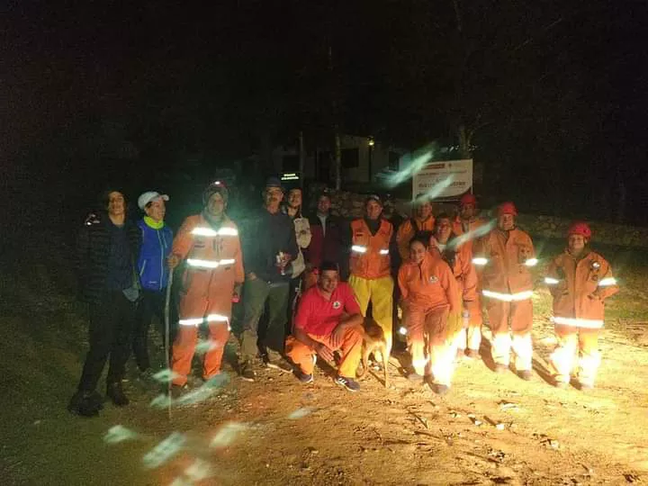 Rescate bomberos Villa Berna