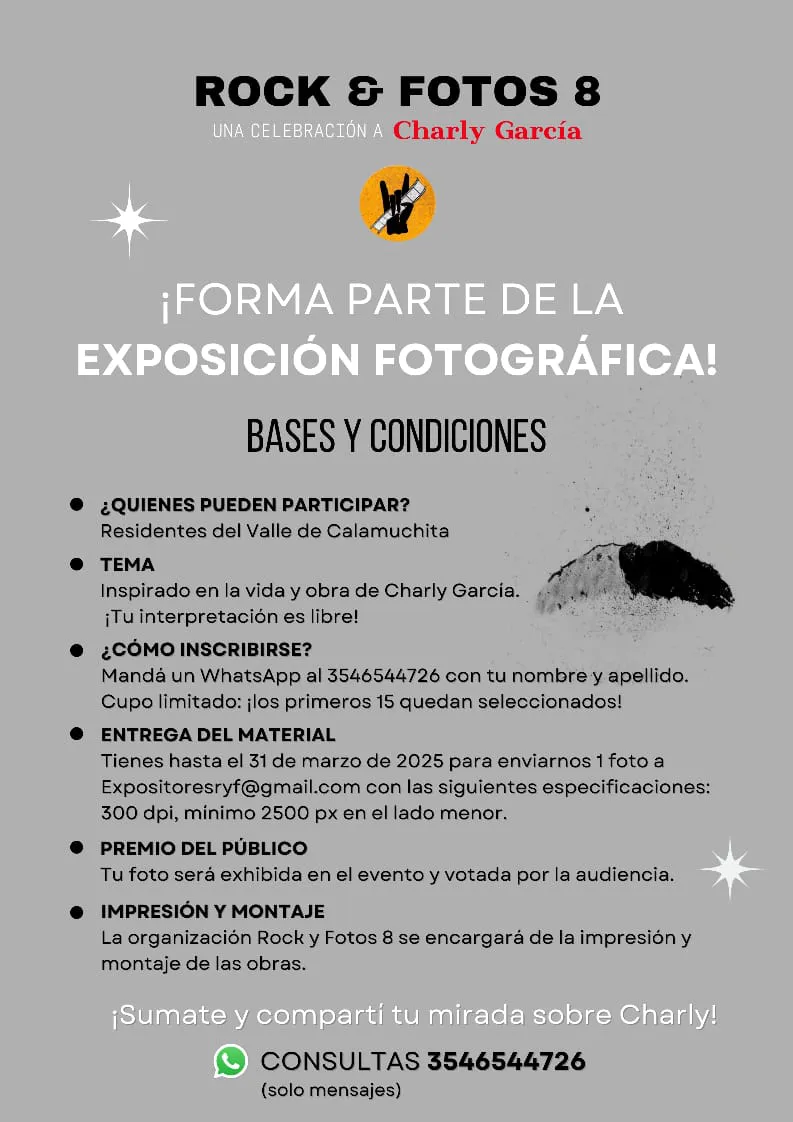 rock y fotos 8 convocatoria