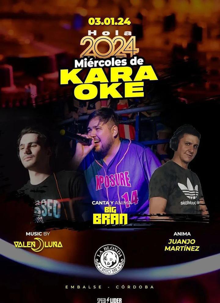 Karaoke en embalse