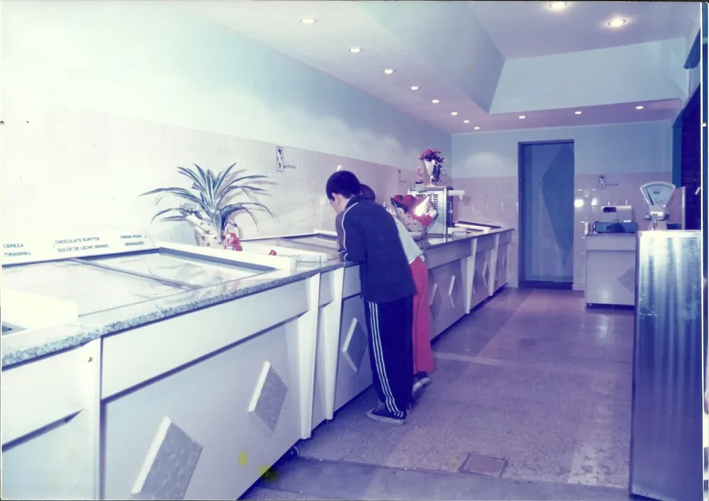 Heladería Kopitos hace 40 años