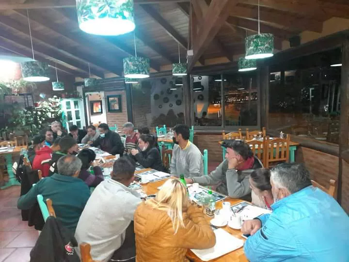 Reunión liga Santa maria