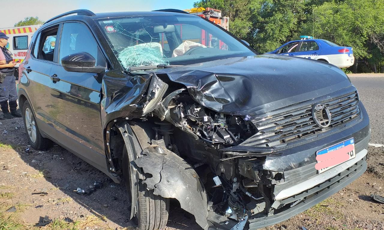 CHOQUE MOTO CON AUTO QUEBRACHO 02