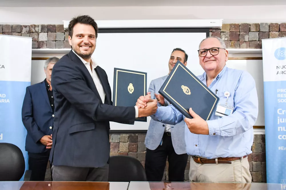 La Secretaría de Ambiente firmó un convenio de colaboración con la Central Nuclear de Embalse