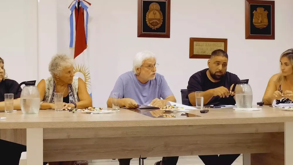 Scoles durante la Apertura de Sesiones del Concejo Deliberante en Villa del Dique