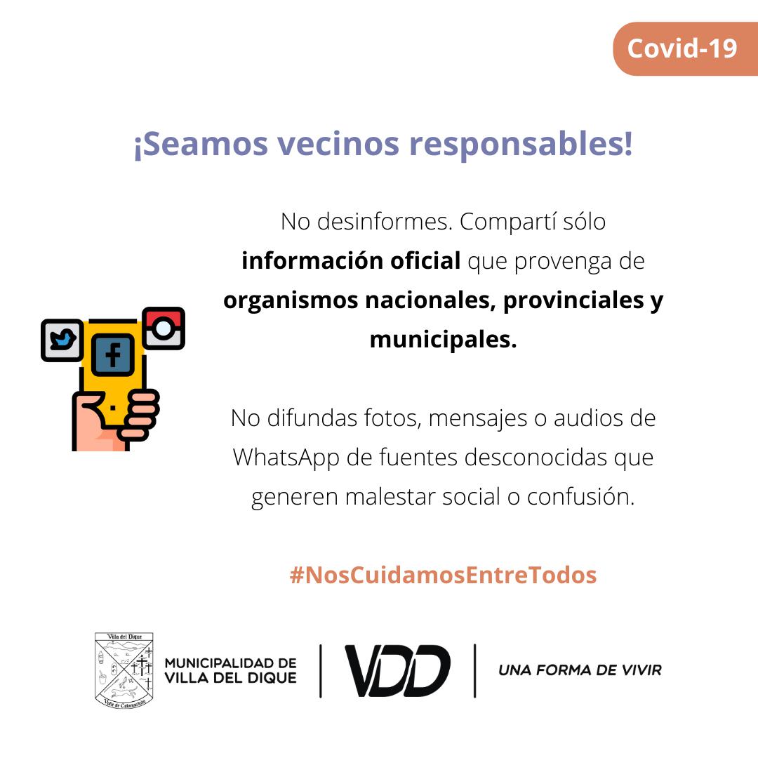 municipalidad villa del dique 5 covid embalse