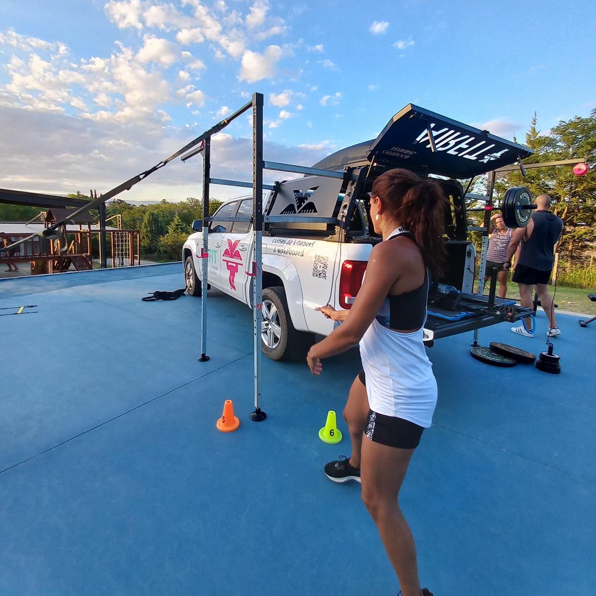 Airfit en Calamuchita Villa General Belgrano: el emprendimiento de gimnasio móvil que propone hacer ejercicio al aire libre en contacto con la naturaleza