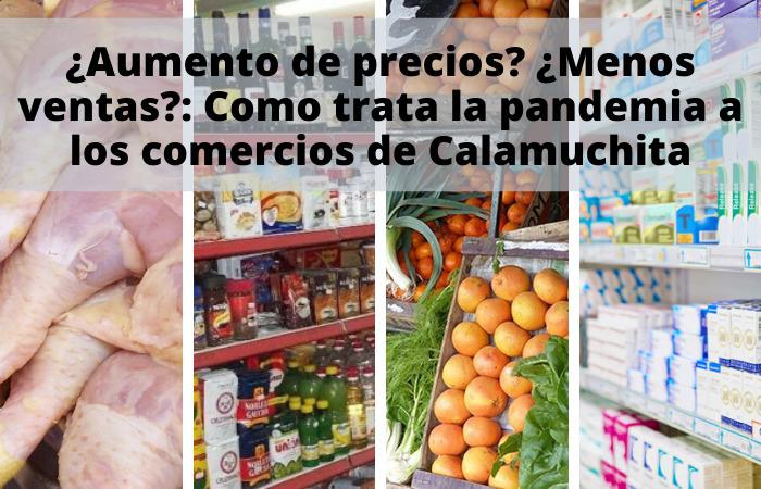¿Aumento de precios?¿Menos ventas? Cómo trata la pandemia a los comercios de Calamuchita
